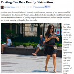 texting can be a deadly distraction